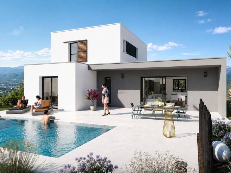 À vendre – Maison contemporaine 108 m² - 3 chambres - Vue exceptionnelle à Saint-Péray (Ardèche) — photo 1