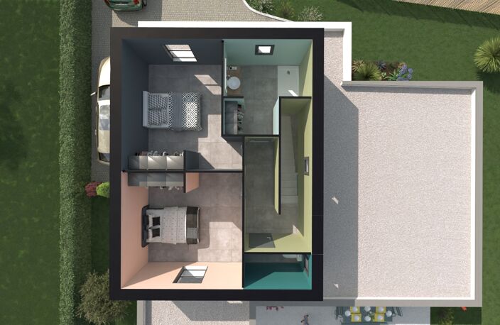 À vendre – Maison contemporaine 108 m² - 3 chambres - Vue exceptionnelle à Saint-Péray (Ardèche) — photo 4