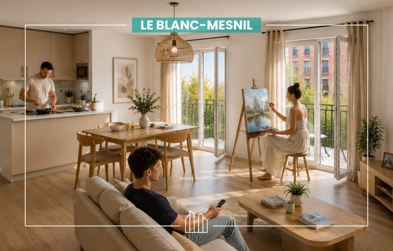 Appartement  T3 à vendre Blanc-Mesnil (Le) 93150