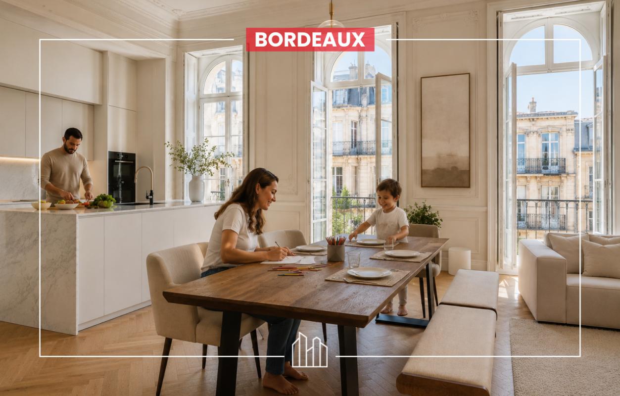 Appartement  T4 à vendre Bordeaux 33000