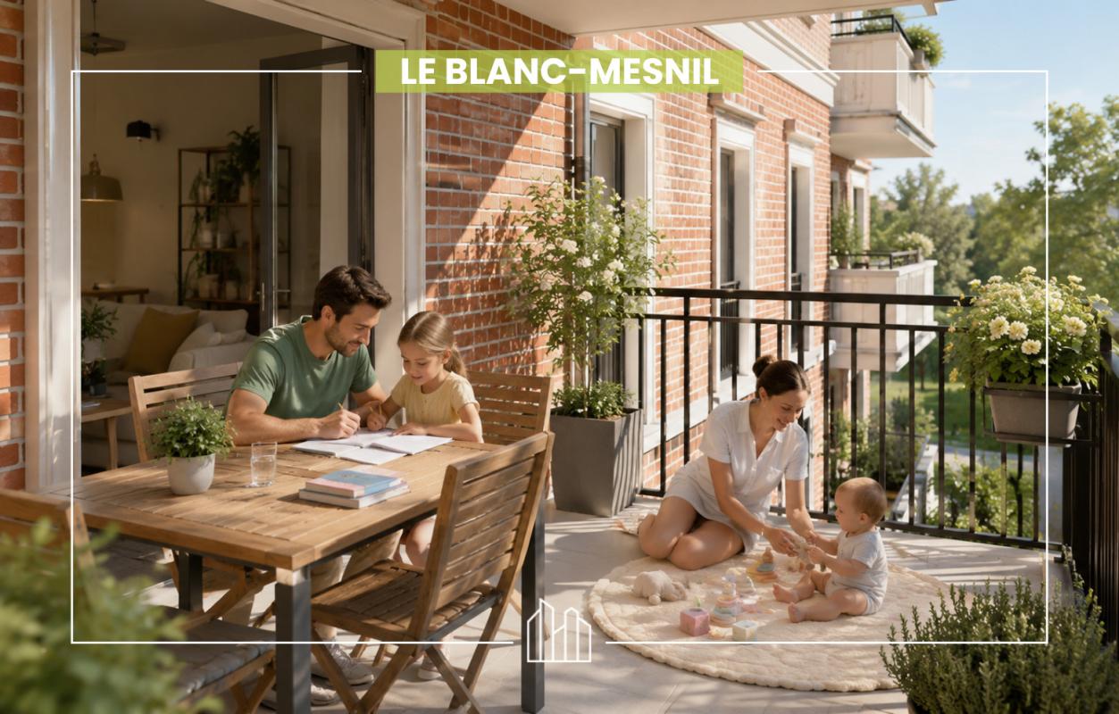 Appartement  T3 à vendre Blanc-Mesnil (Le) 93150