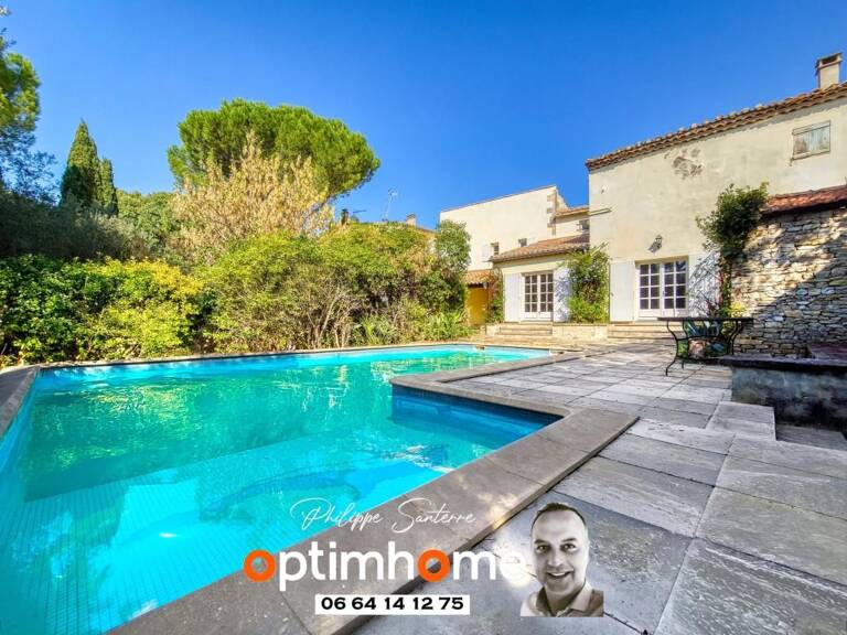 Maison Bourgeoise avec grand Jardin et Piscine - Nîmes Saint Césaire — photo 1
