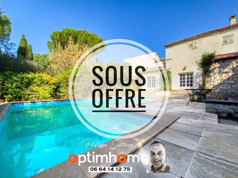 Maison Bourgeoise avec grand Jardin et Piscine - Nîmes Saint Césaire — photo 1