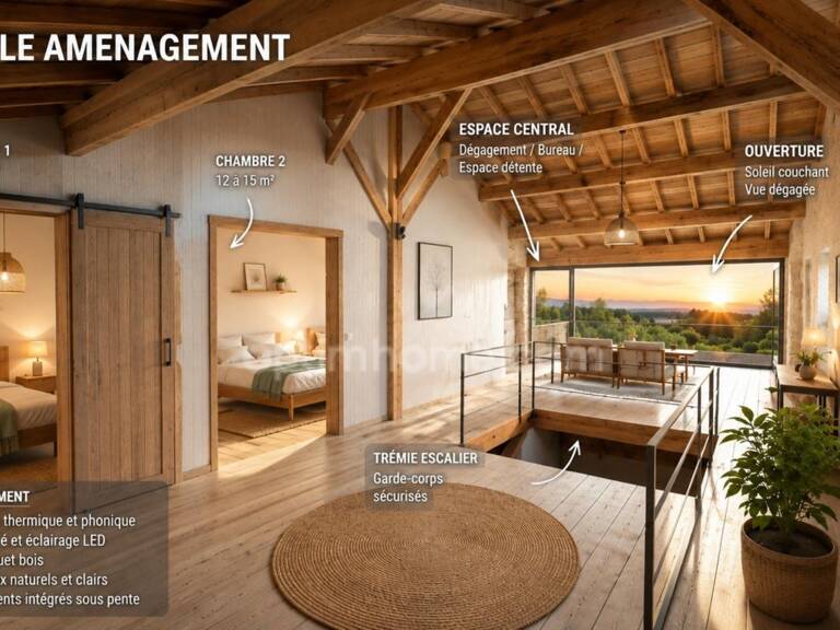 Fort potentiel – Maison 130 m² avec terrain – 2 logements possibles — photo 1