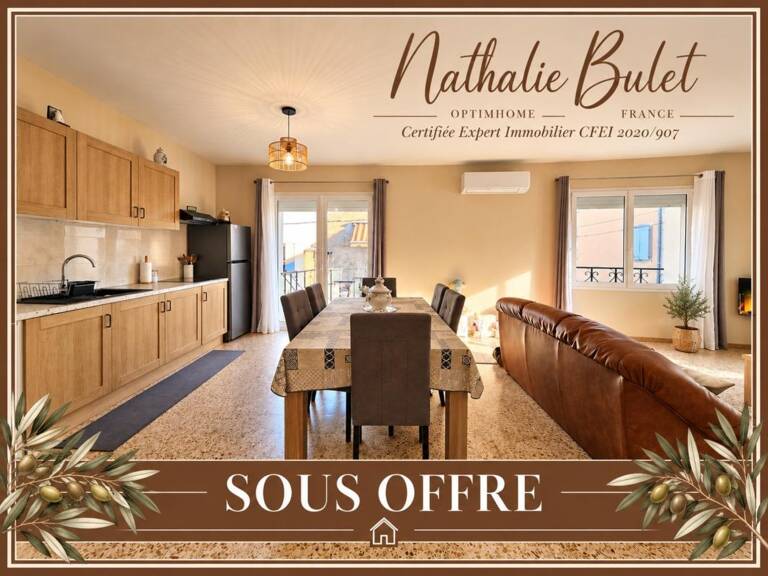 MAISON DE VILLAGE RÉNOVÉE À NEUF – DPE B – 87 M² HABITABLES – GARAGE DE 80 M² – SAINT-CHINIAN — photo 1