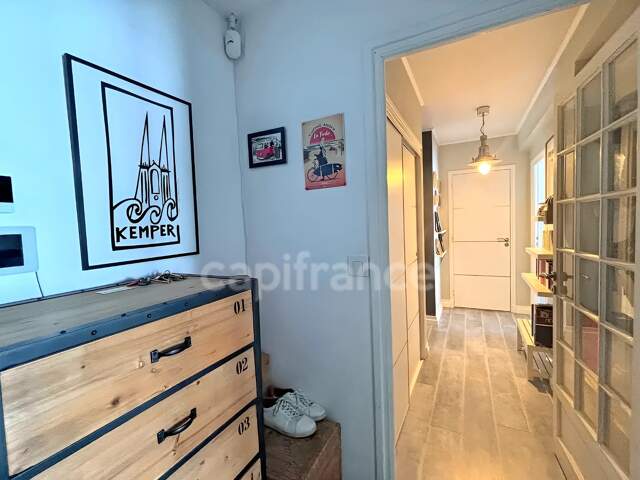 Quimper(29)  T3 spacieux et lumineux de 78m²- Entièrement rénové - Box de stockage — photo du bien