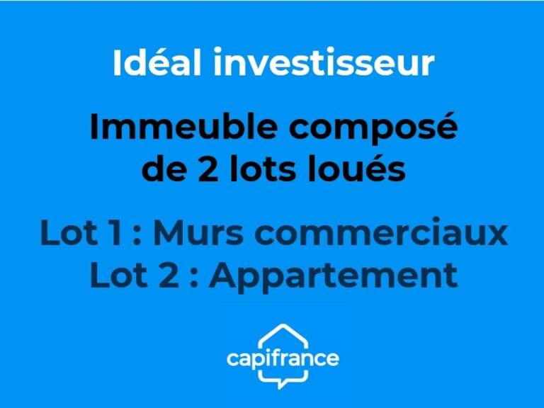 Immeuble composé d'un commerce et d'un appartement à vendre TROARN (14) — photo 1
