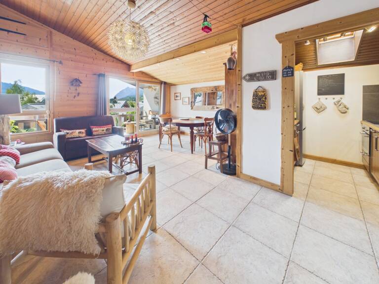Haute Savoie (74), à vendre SAMOENS - Domaine skiable Grand Massif - Appartement T4 duplex — photo 1