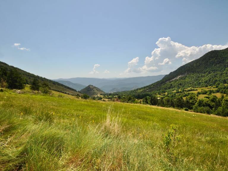 Dpt Alpes de Haute Provence (04), à vendre Proche ENTREVAUX Maison atypique sur 4 hectares, Vue panoramique — photo 1