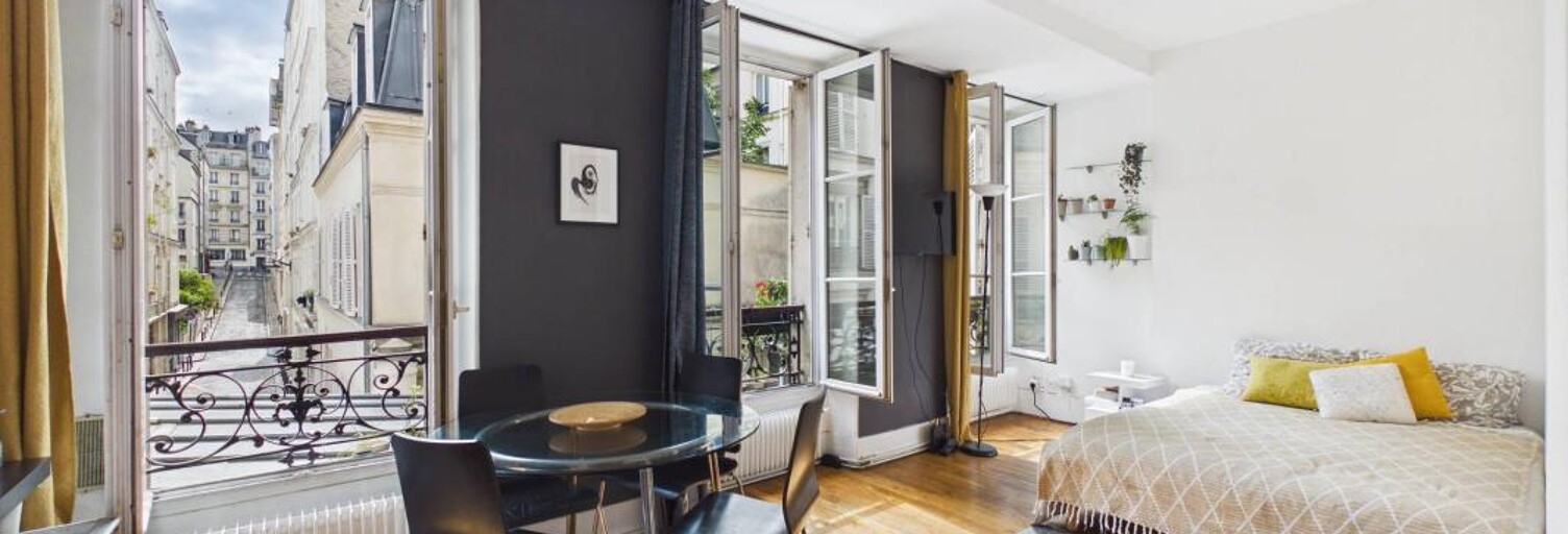 Appartement 1 Pièce 23 m² à vendre à Paris 18 (75018)