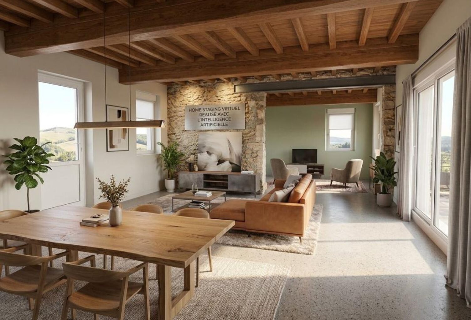 CRÉEZ VOTRE HAVRE DE PAIX SUR MESURE ! Plateau à aménager de 100 m2 à Vaugneray — photo 1