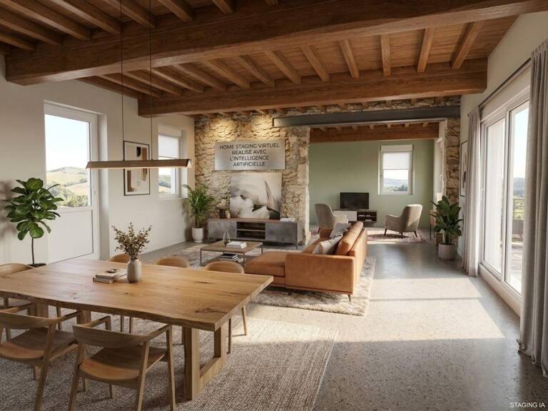 CRÉEZ VOTRE HAVRE DE PAIX SUR MESURE ! Plateau à aménager de 100 m2 à Vaugneray — photo 1