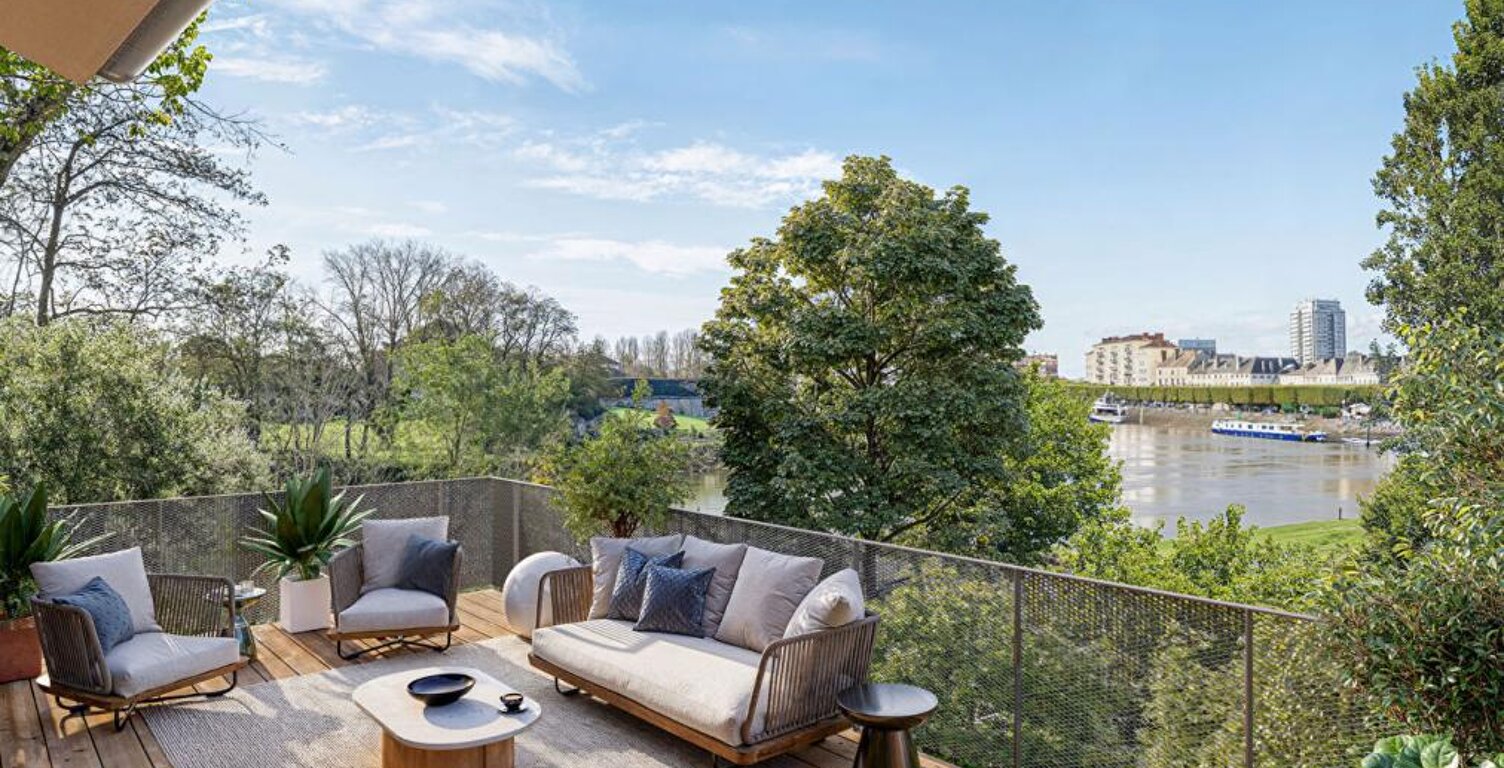 appartement 4 pièces 75m² 2eme et dernier étage avec terrasse sur sur Saône sur ile saint Laurent  Rives de Genise 1 — photo 1