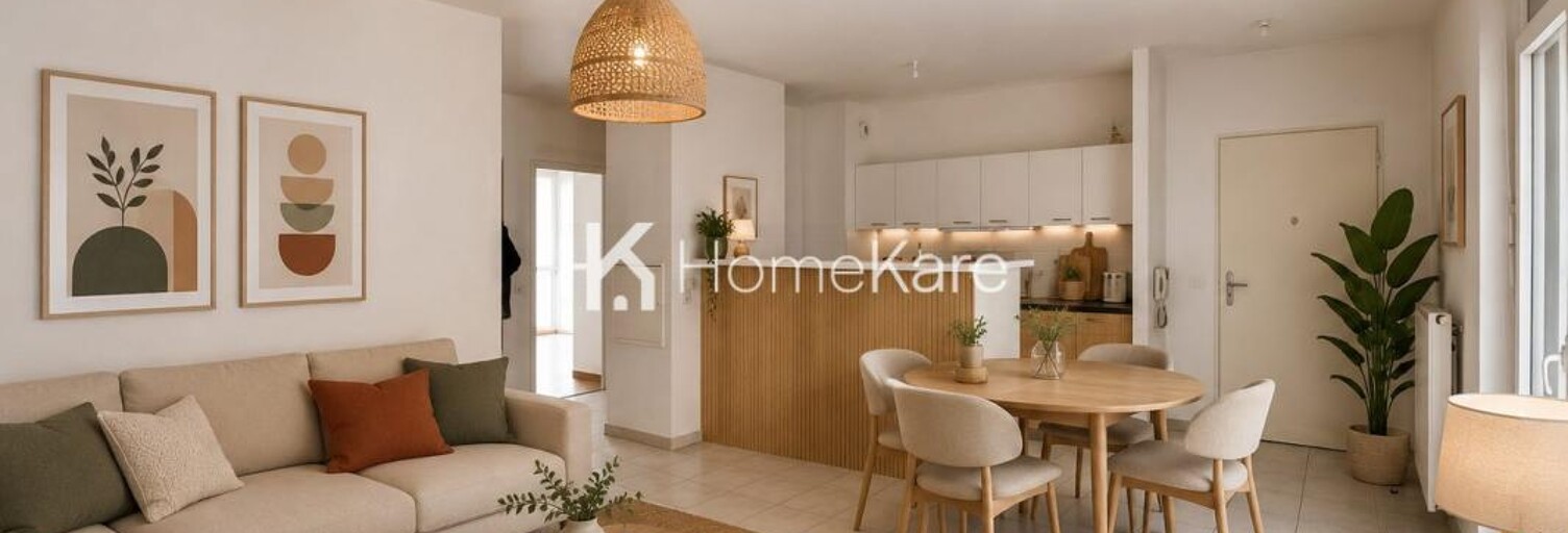 Appartement 3 Pièces 58 m² à vendre à Bègles (33130)