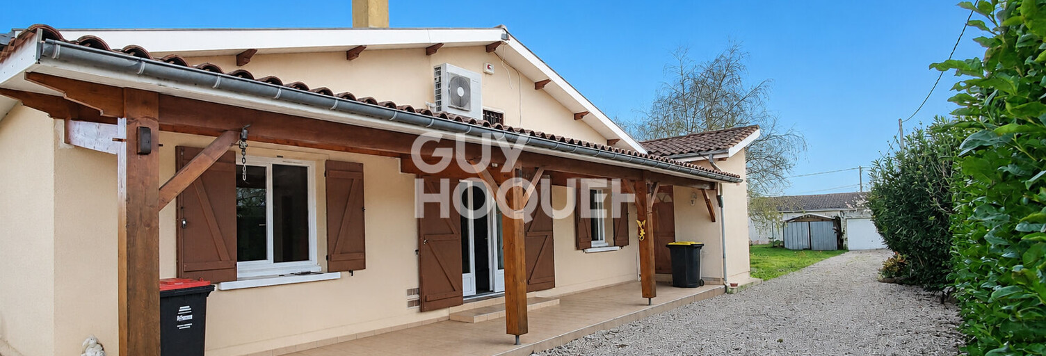 Maison 4 Pièces 101 m² à vendre à Cadillac-sur-Garonne (33410)