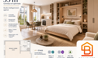 Appartement 1 Pièce 35 m² à vendre à Paris 17 (75017)