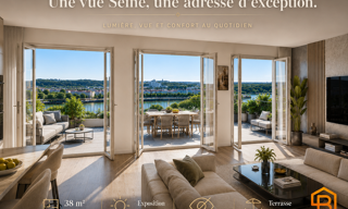 Appartement 1 Pièce 56 m² à vendre à Puteaux (92800)