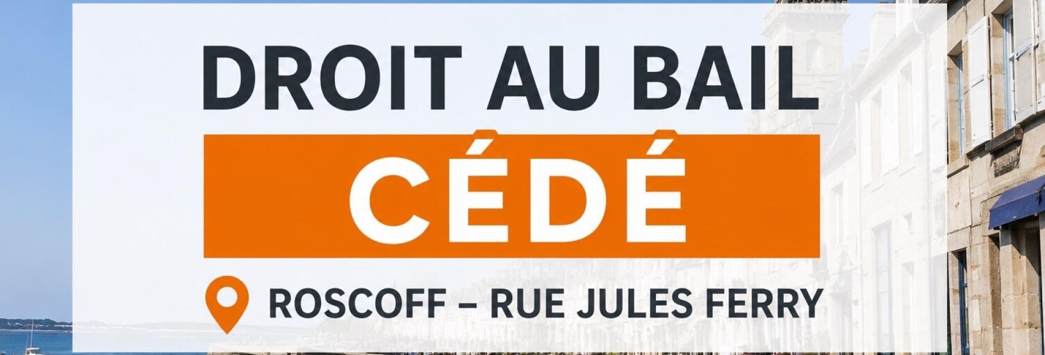 Commerce 2 Pièces 71 m² à vendre à Roscoff (29680)