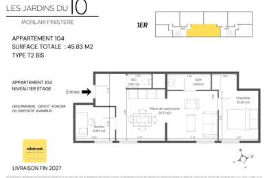 Appartement 3 pièces 173446 €