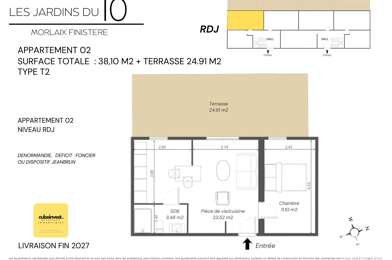 Appartement 2 pièces 158185 €