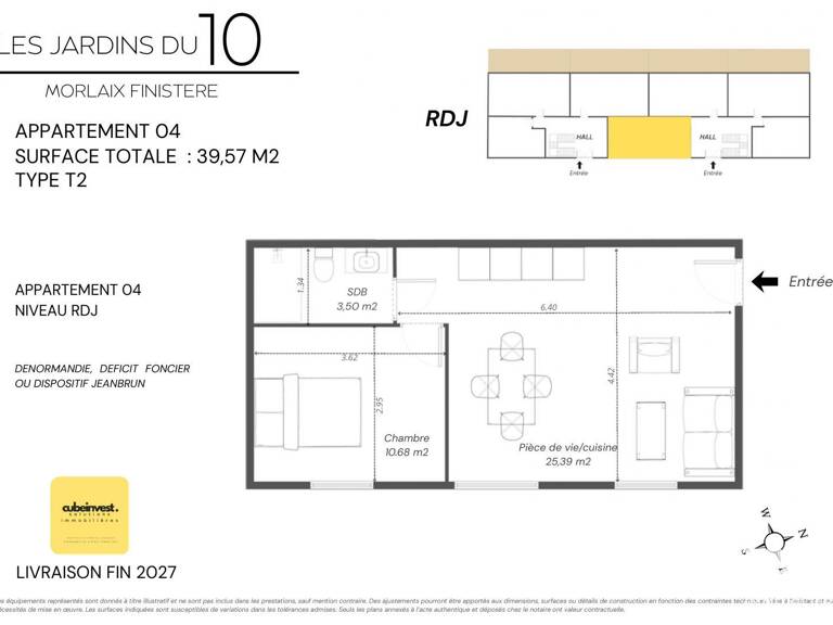 Vente Appartement 2 pièces — photo 1