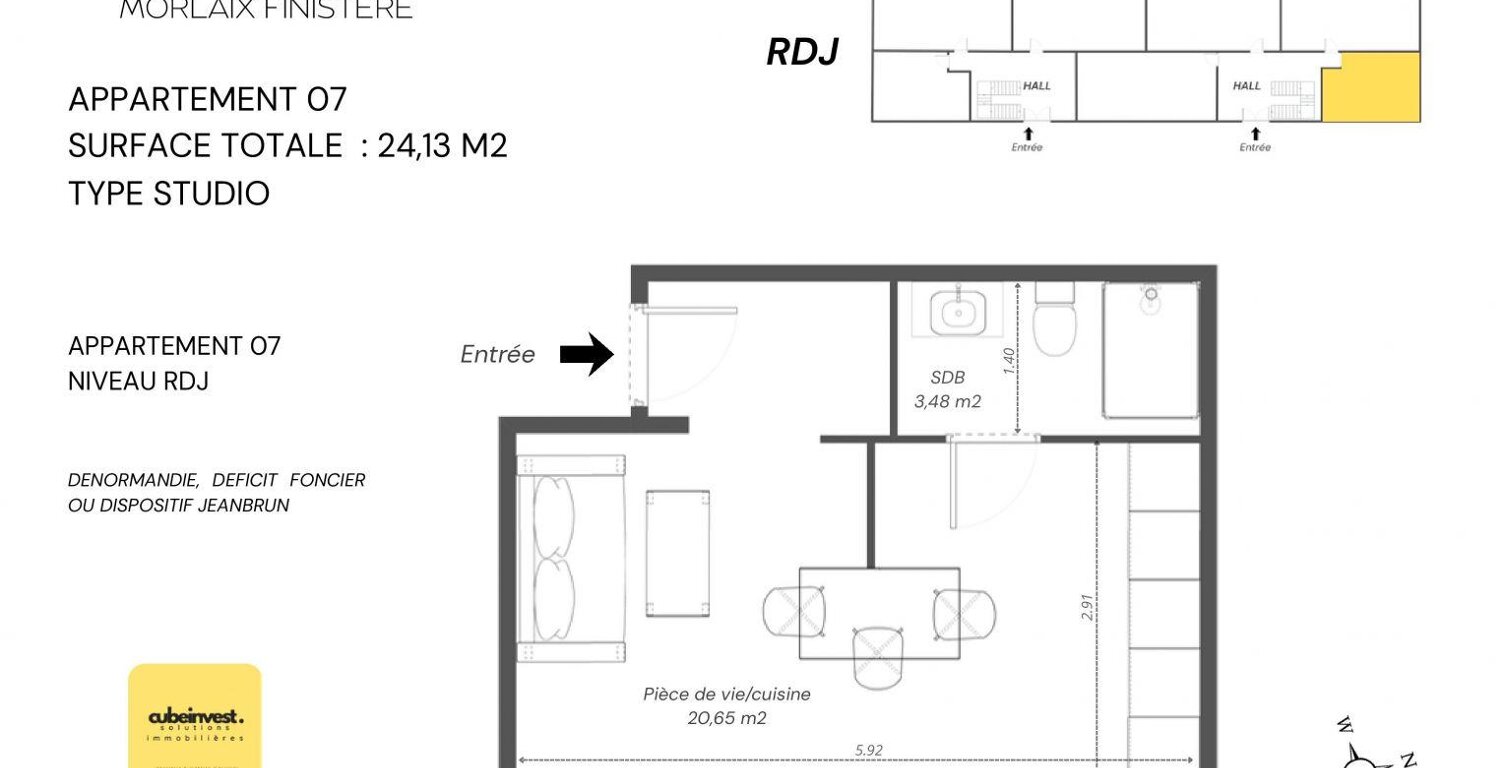 Vente Appartement 1 pièce — photo 1