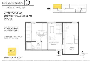 Appartement 2 pièces 154163 €