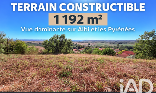Terrain  1192 m² à vendre à Albi (81000)