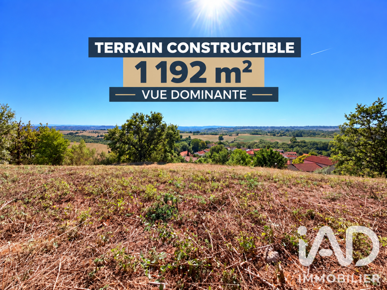 Vente Terrain 1 192 m&sup2; — photo 1