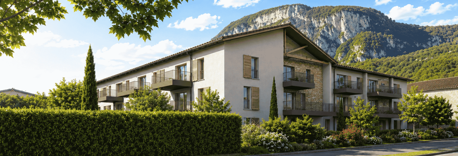 Appartement neuf T2, T3, T4 Pièce 38 à 77 m² à vendre à Sassenage (38360)