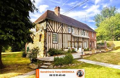 Maison normande de caractère de 121 m² avec 4 chambres, vie de plain-pied, Le Mesnil-Guillaume (14100), à moins de 10 minutes de Lisieux — photo du bien
