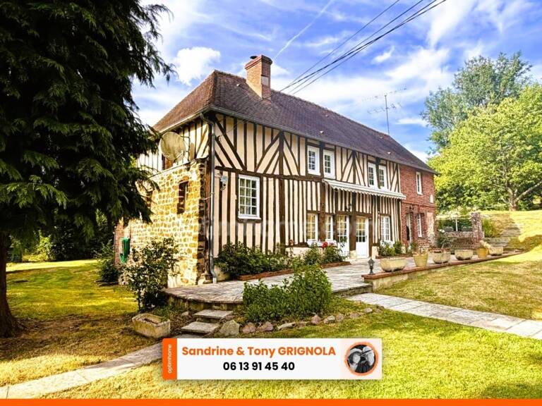Maison normande de caractère de 121 m² avec 4 chambres, vie de plain-pied, Le Mesnil-Guillaume (14100), à moins de 10 minutes de Lisieux — photo 1