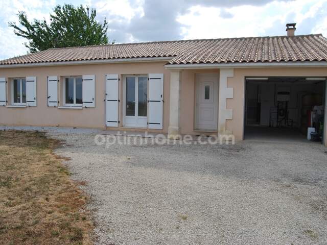Maison 104m2 de plain pied à BRIE (16) — photo du bien