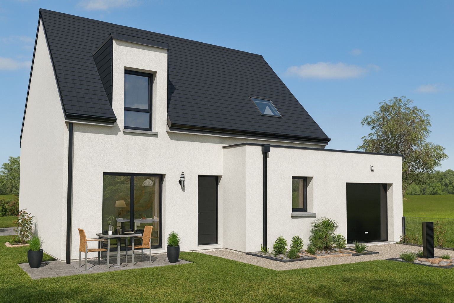 Projet de construction d'une maison 95 m² avec terrain à LANGAN (35)
