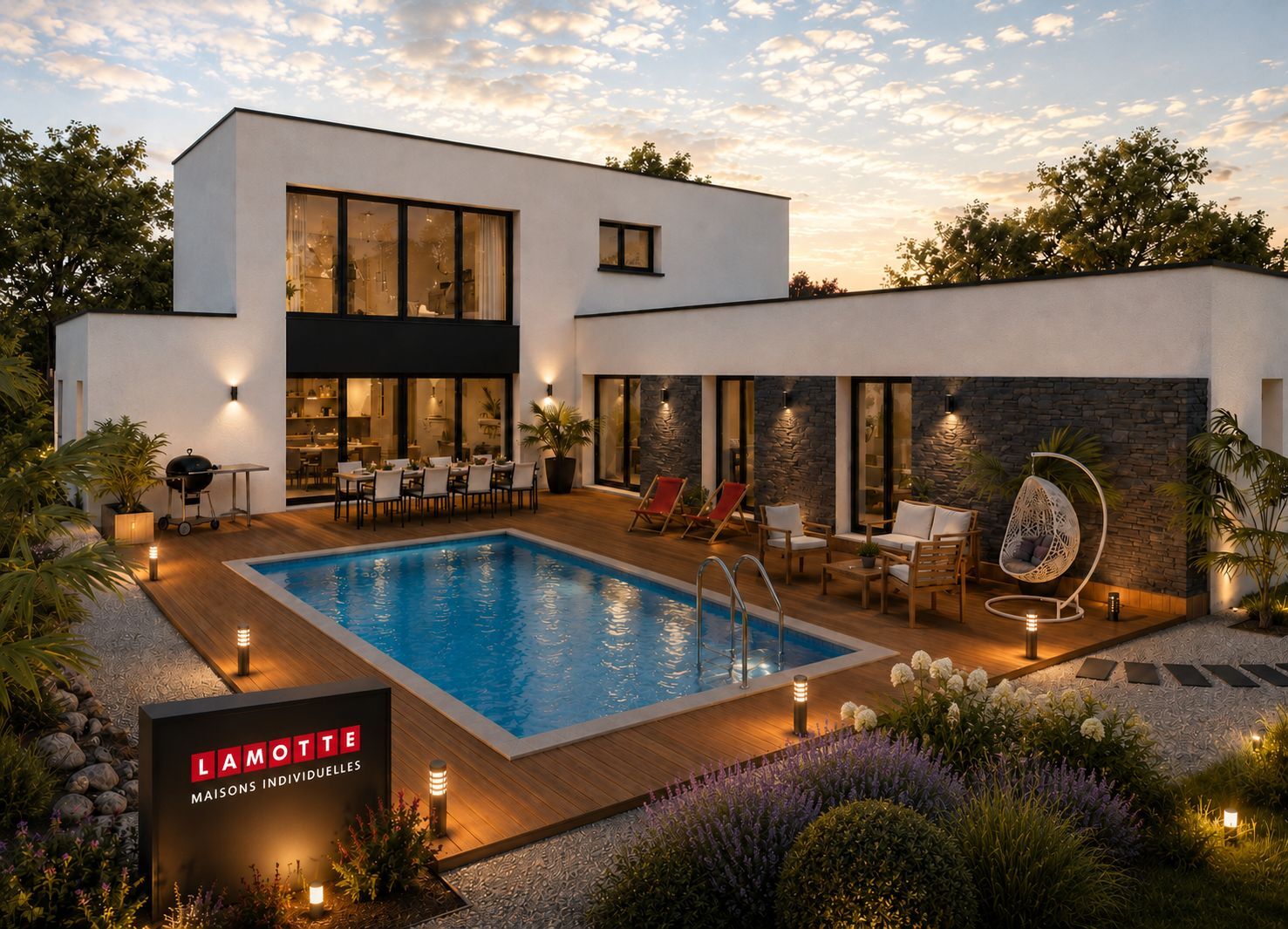 Projet de construction d'une maison 218 m² avec terrain à LAILLE (35)