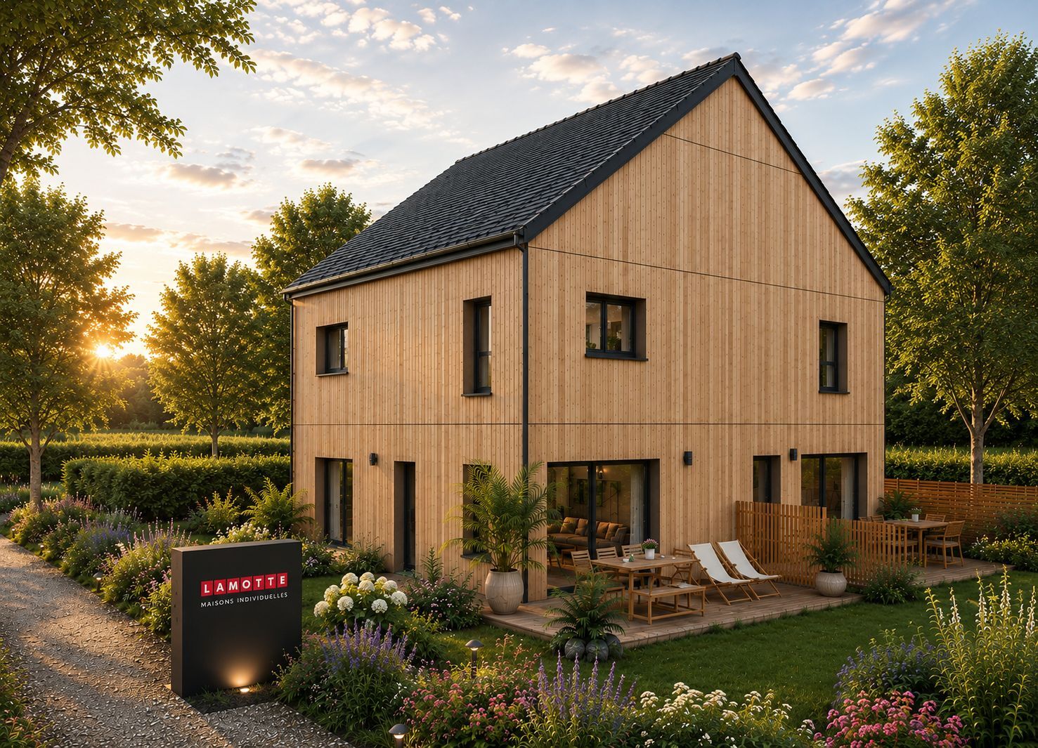 Projet de construction d'une maison 110 m² avec terrain à MALVILLE (44)