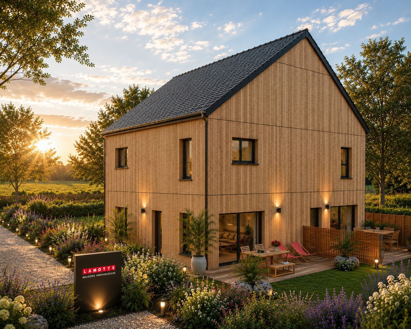 Projet de construction d'une maison 92 m² avec terrain à MALVILLE (44)