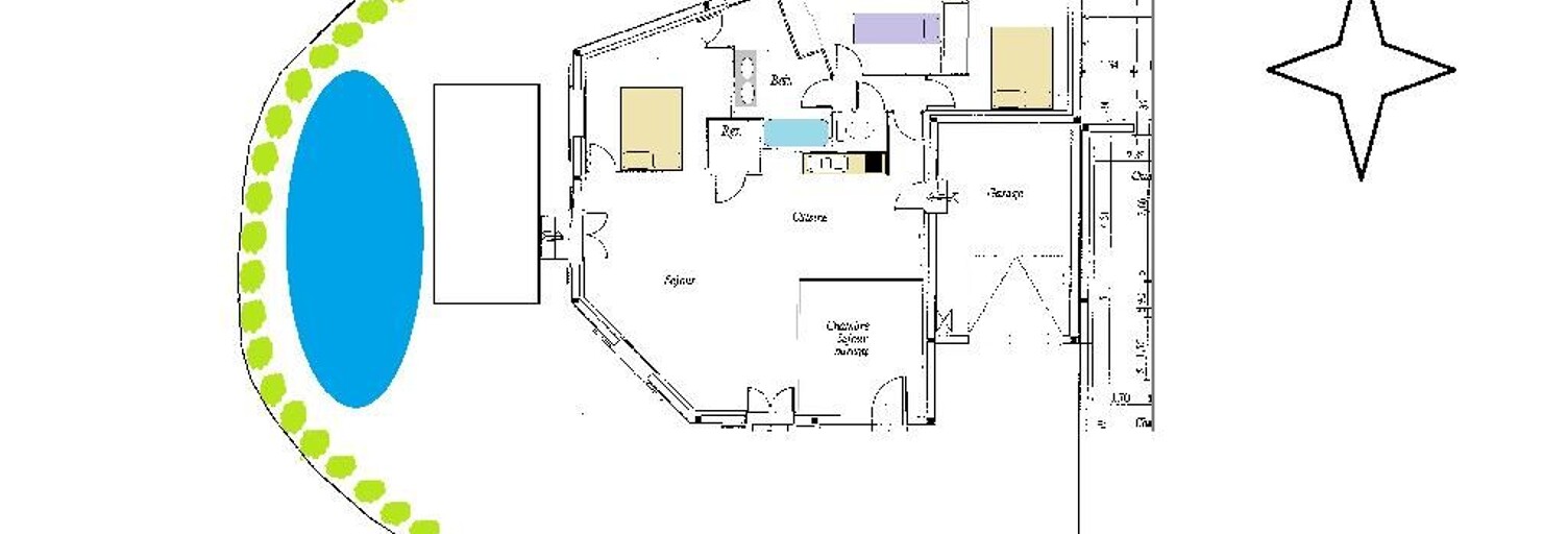 Maison 5 Pièces 100 m² à louer à Gallargues-le-Montueux (30660)