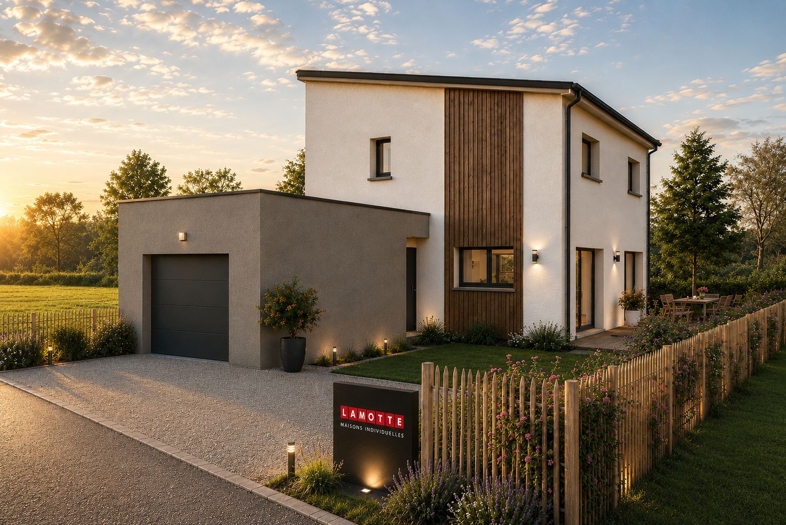 Projet de construction d'une maison 104 m² avec terrain à PLESTAN (22)