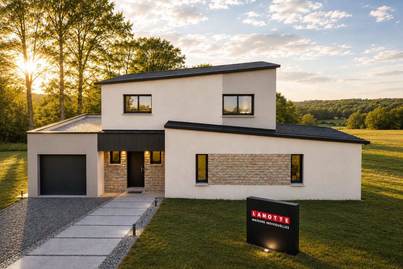 Projet de construction d'une maison 125 m² avec terrain à PLOUEZEC (22)