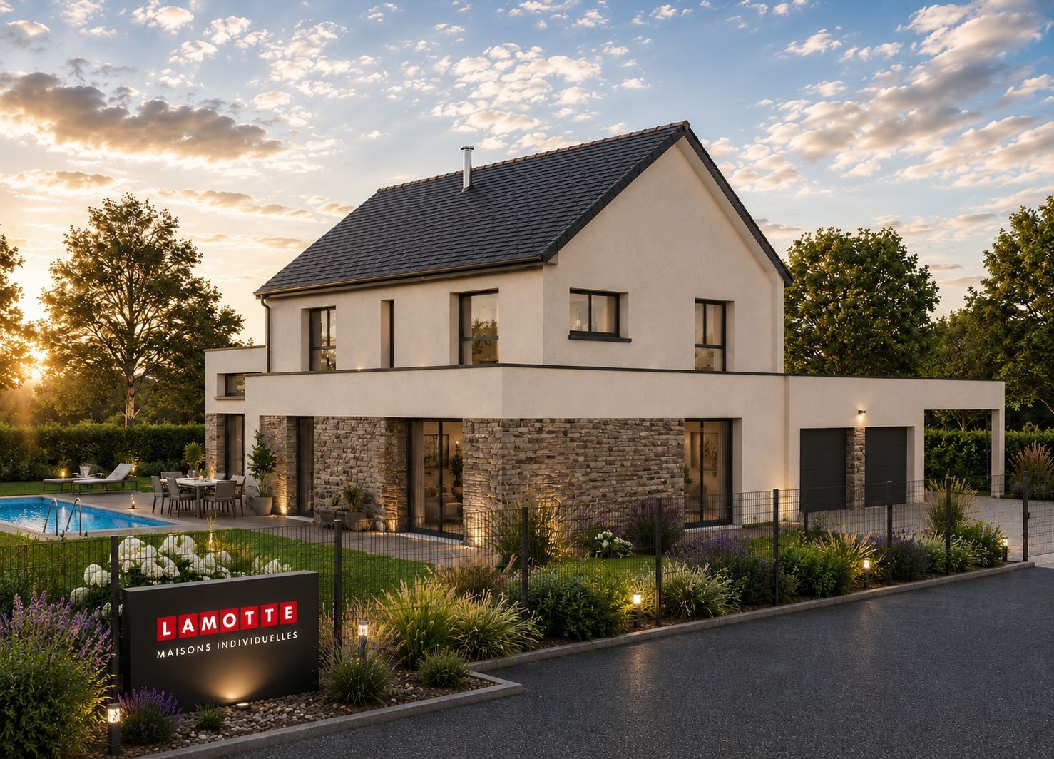 Projet de construction d'une maison 234 m² avec terrain à PLOUBAZLANEC (22)