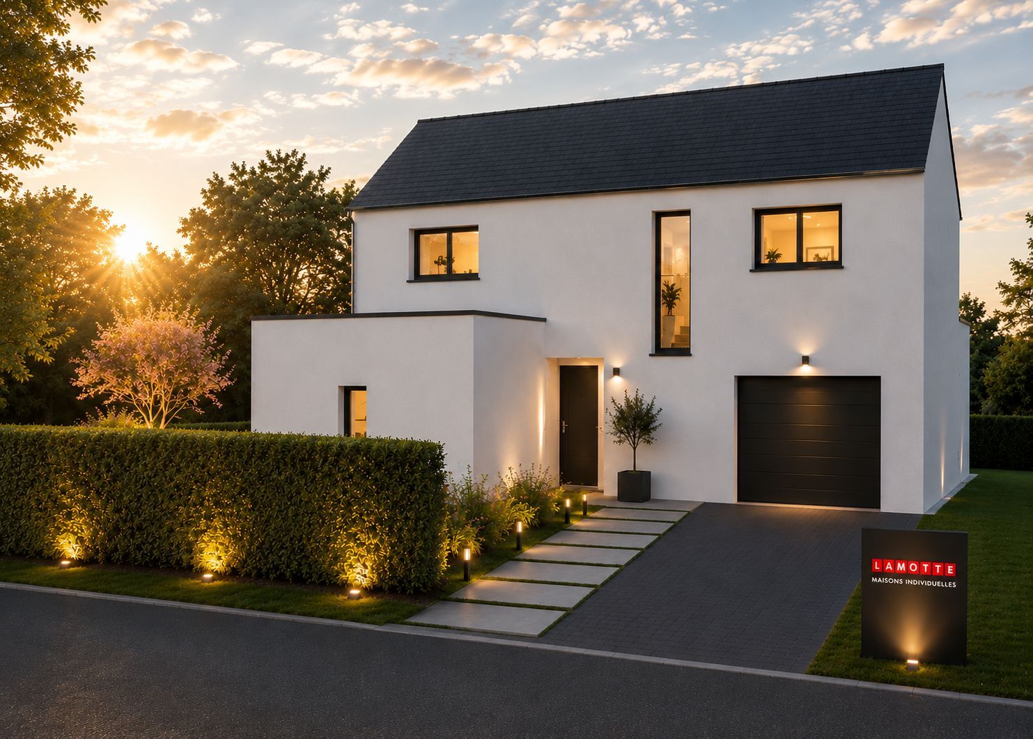 Projet de construction d'une maison 128 m² avec terrain à MONTERBLANC (56)