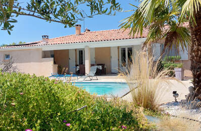 Maison à vendre 5 pièces CAMPSAS (82)avec garage attenant et double garage indépendant, piscine, terrasse couverte, puits, sur 2029m² de terrain — photo du bien