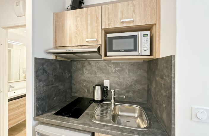 Appartement à vendre 1 pièces 20m2, meublé, local à vélos — photo 5