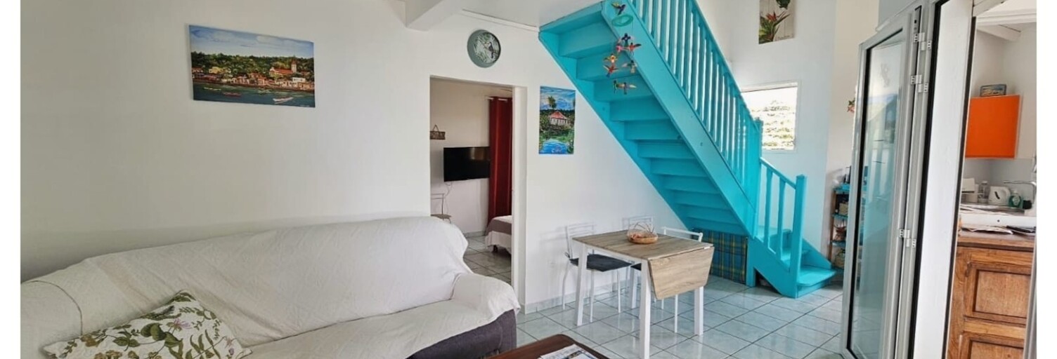 Appartement 3 Pièces 53 m² à vendre à Deshaies (97126)