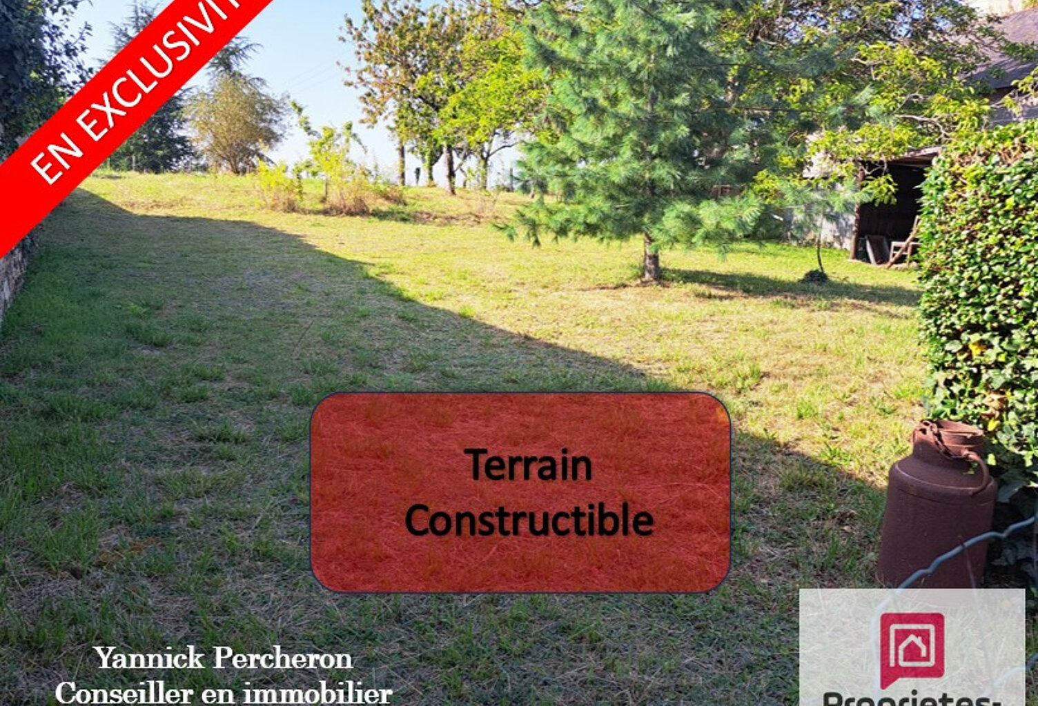 Terrain constructible la pellerine — photo 1