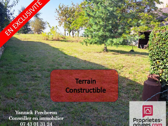 Terrain constructible la pellerine — photo du bien