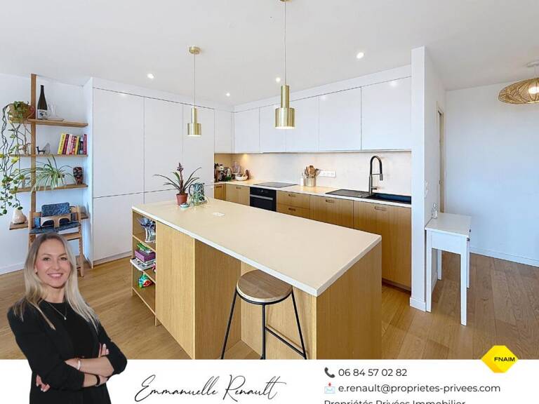 Appartement T3 dernier étage avec vue dégagée. Imaginé par un architecte. Vannes Quartier Albert 1er Trussac — photo 1