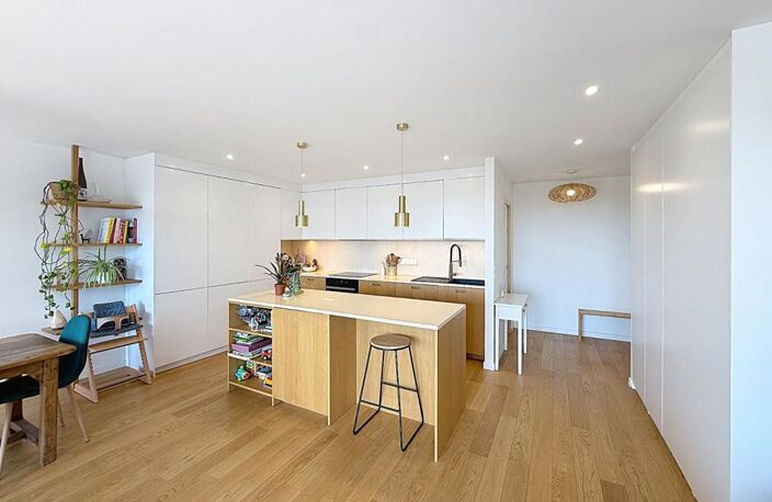 Appartement T3 dernier étage avec vue dégagée. Imaginé par un architecte. Vannes Quartier Albert 1er Trussac — photo 2
