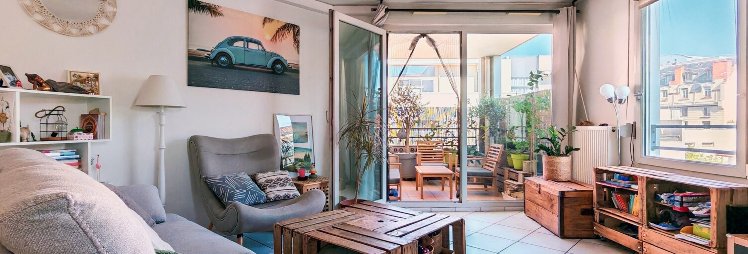Appartement 3 Pièces 66 m² à vendre à Lyon 7 (69007)